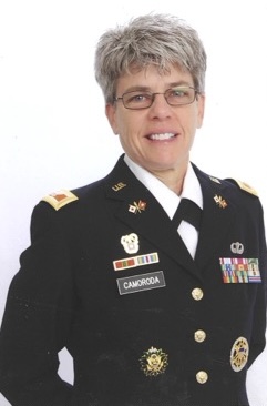 woman in service uniform