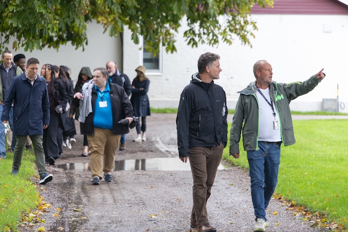 IMRP Director Andrew Clark tours one of Norway’s correctional facilities