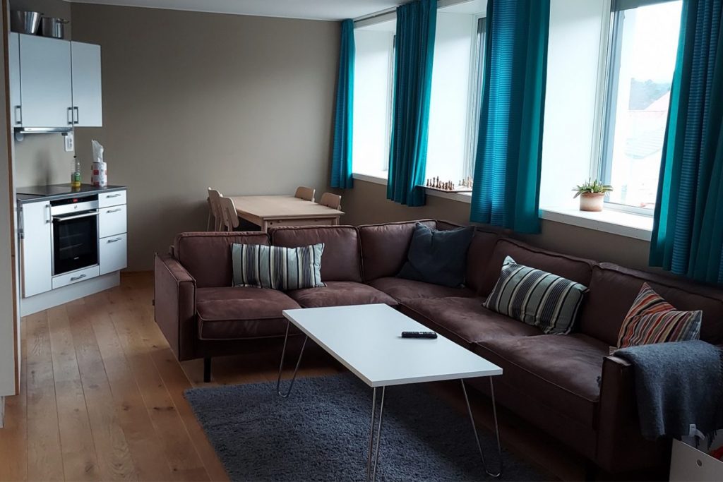 an apartment inside a Norwegian prison that families can use for extended visits with their incarcerated loved one (contributed photo).