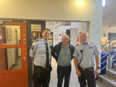 correction officers standing together