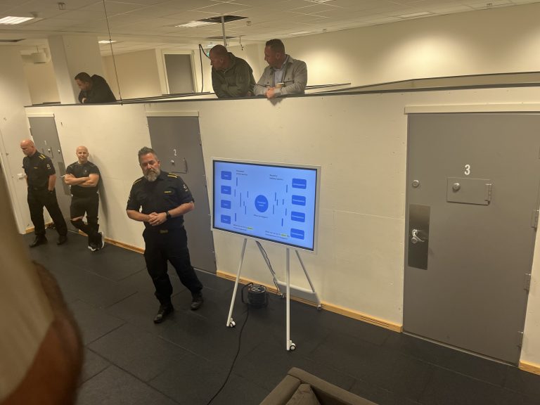 incarceration staff at a meeting