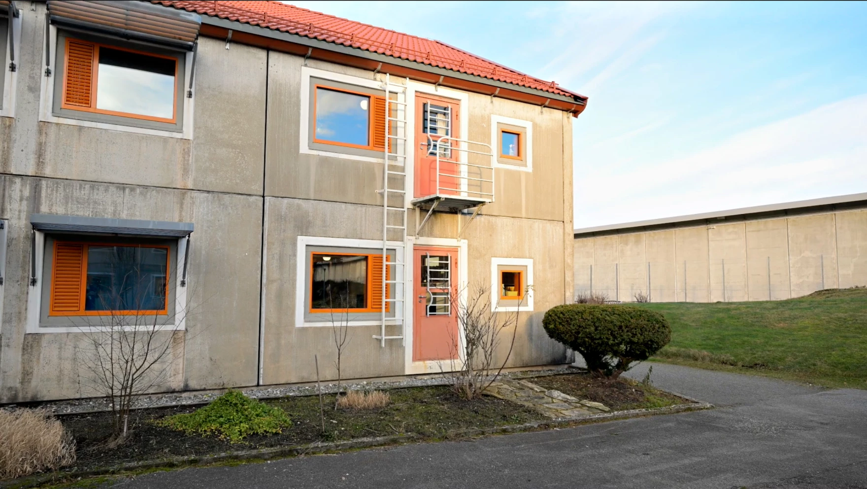 exterior of the men’s unit of Norway’s Bergen Prison