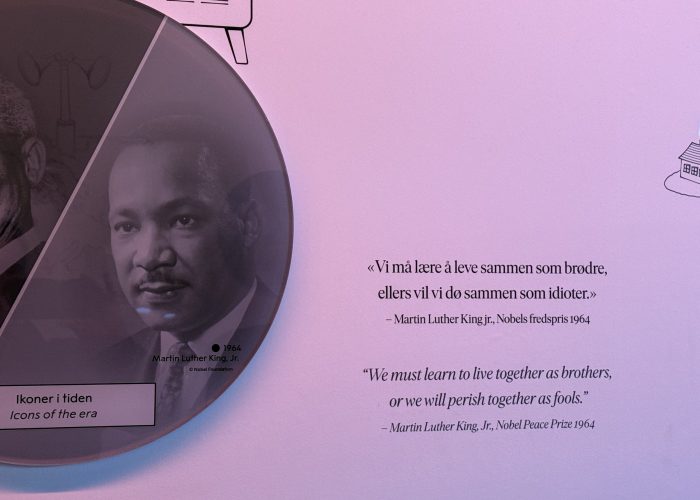 museum display about MLK