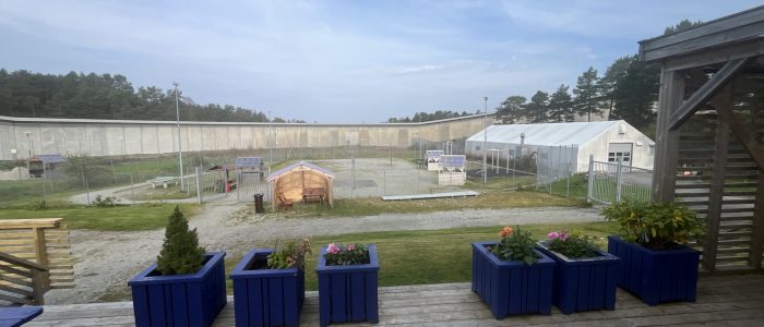 wide shot exterior facility