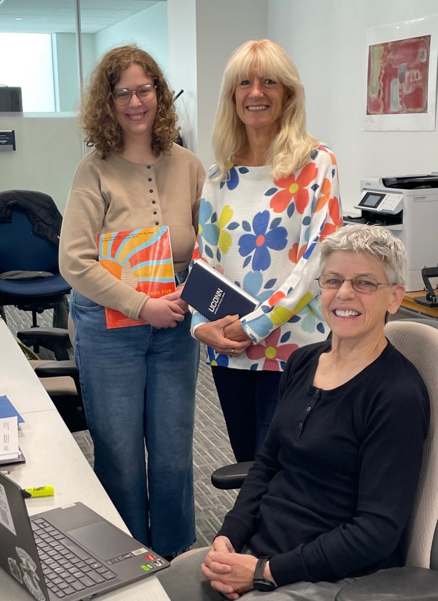MSW candidates Stav Keshet, Diane Cantello, and Susan Camorota
